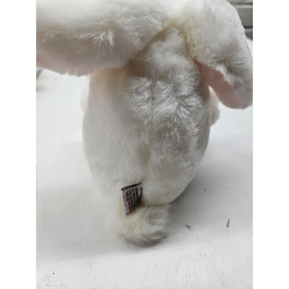 Gund 1982 Bunny White Pink Floppy Ears Easter Gift Vintage 6” Inches - Picture 4 of 6